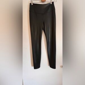 White House Black Market faux leather leggings